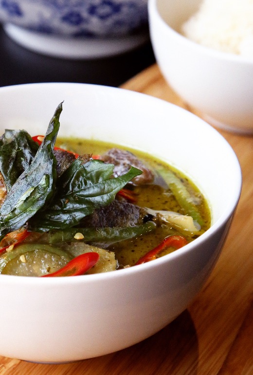 cari-vert-thailande.jpg Gros plan sur un cari vert thaïlandais du restaurant Siam Saint-Jean-sur-Richelieu.