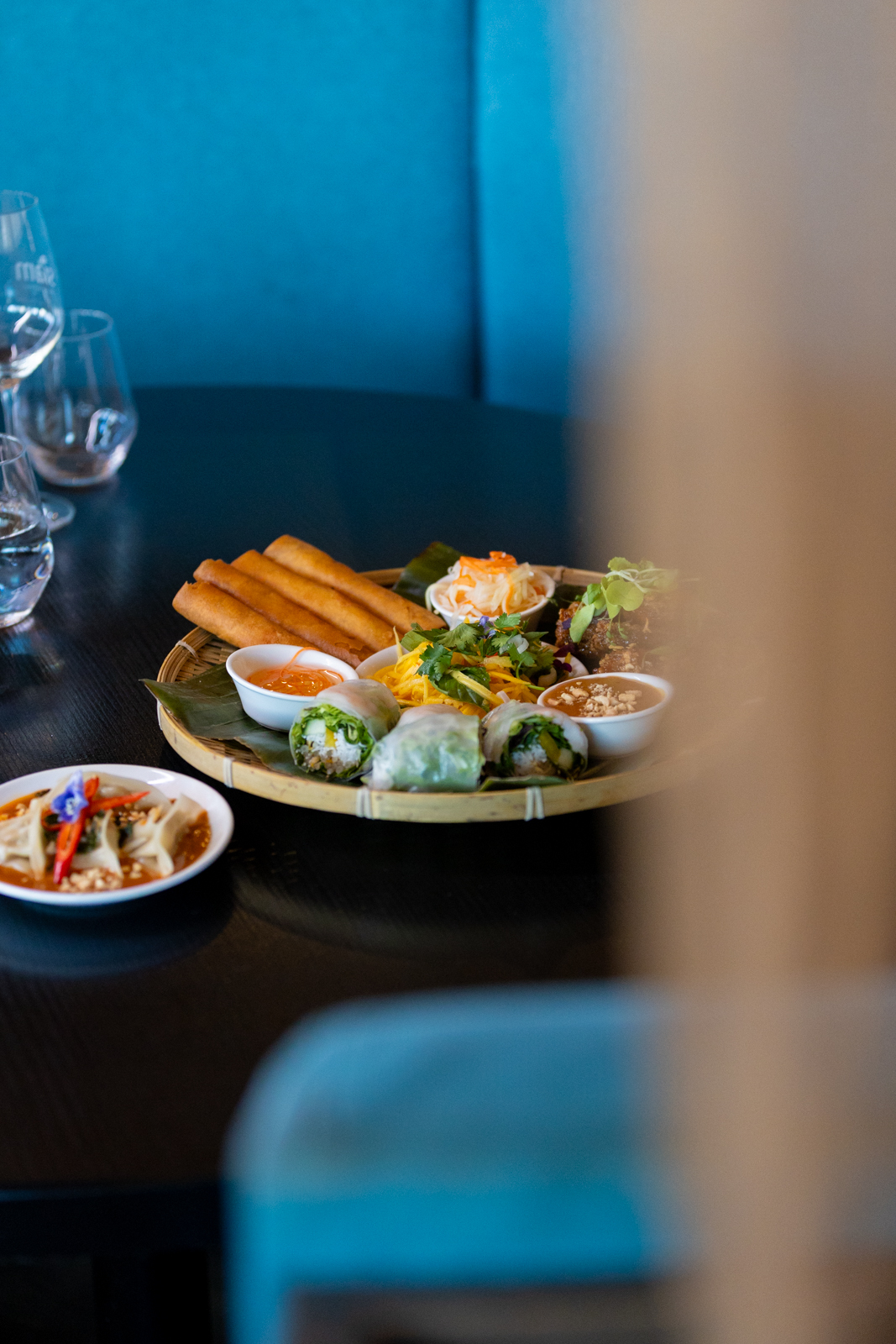 Plateau dégustation Siam bouchées thaïes